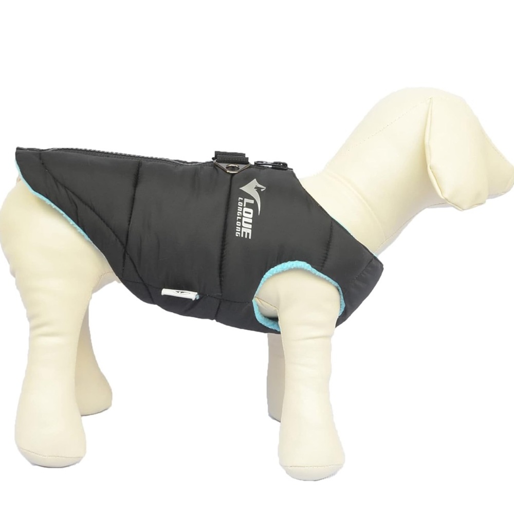SALE!! Size XL NEW Waterproof zip dog coat. Medium large dogs.